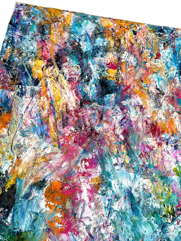 Original Abstract Expressionism Abstract Painting by Justin Winkel