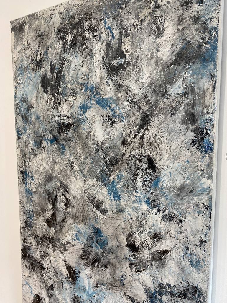 Original Abstract Expressionism Abstract Painting by Justin Winkel