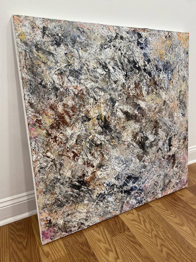 Original Abstract Expressionism Abstract Painting by Justin Winkel