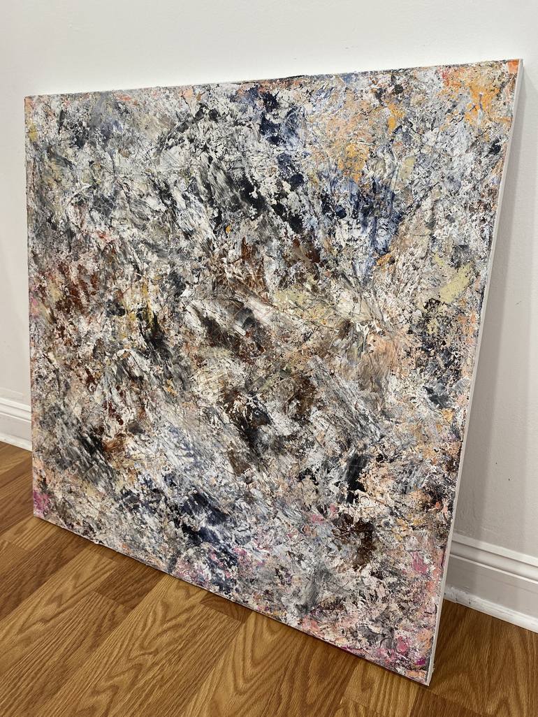 Original Abstract Expressionism Abstract Painting by Justin Winkel