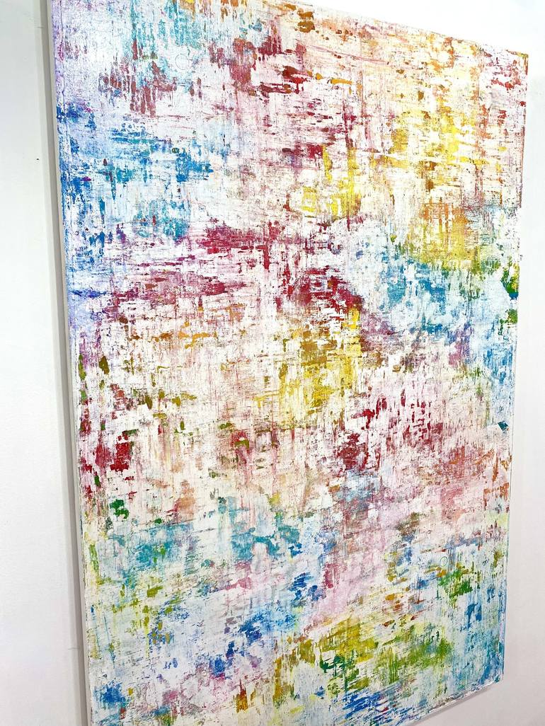 Original Abstract Expressionism Abstract Painting by Justin Winkel