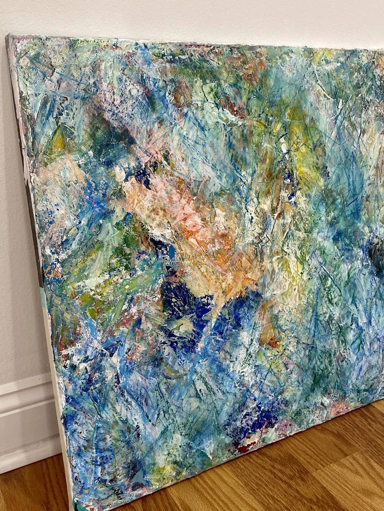 Original Abstract Expressionism Abstract Painting by Justin Winkel