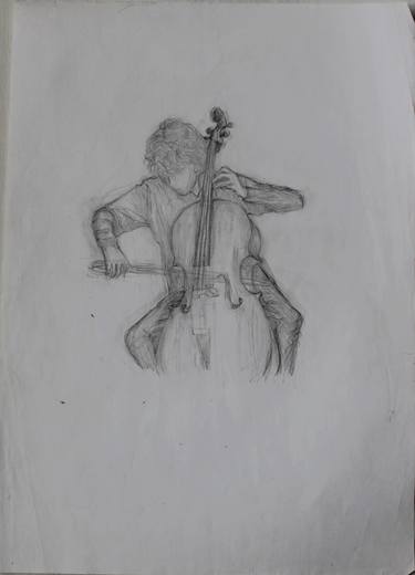 Print of Fine Art Performing Arts Drawings by Darya Kretova