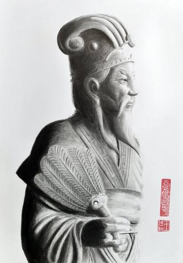 Original World Culture Drawings by Arthur Heng