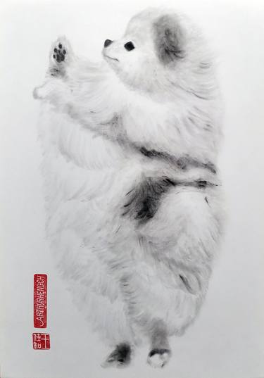 Print of Fine Art Animal Drawings by Arthur Heng