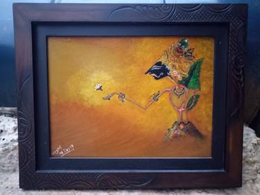 Original Classical mythology Painting by Reza Adi Wardana