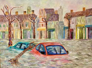Original Contemporary Landscape Painting by Miranda Kan