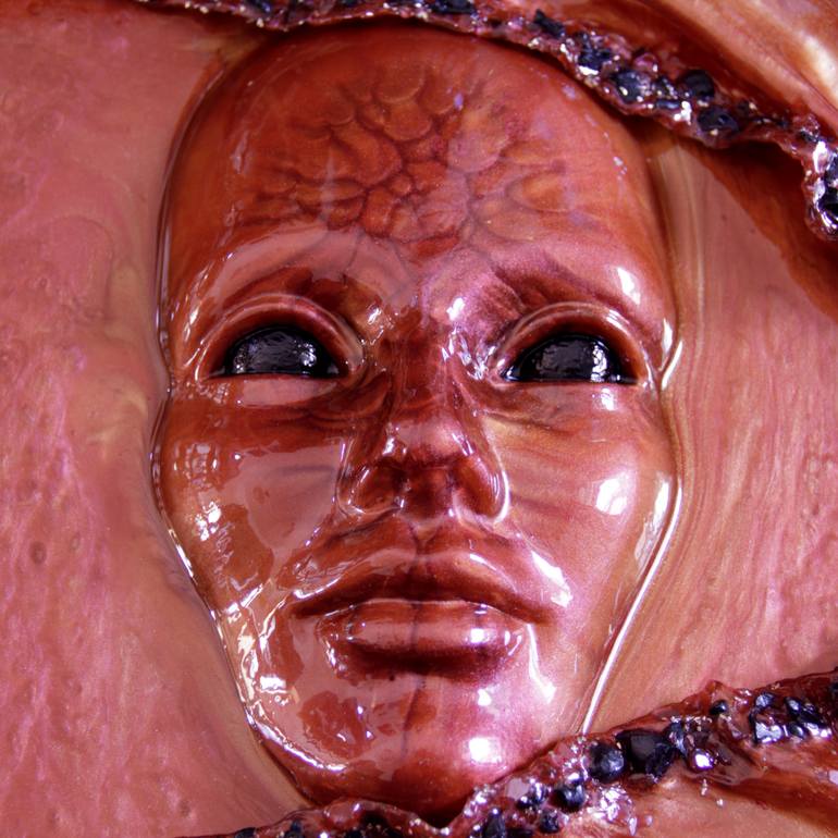 Original Modernism Abstract Sculpture by Daria Ripandelli