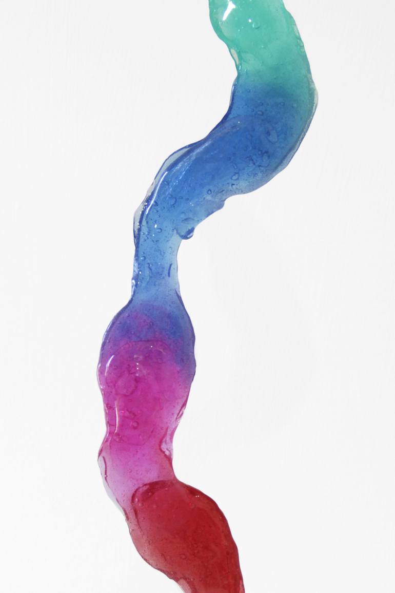 Original Abstract Science/Technology Sculpture by Daria Ripandelli