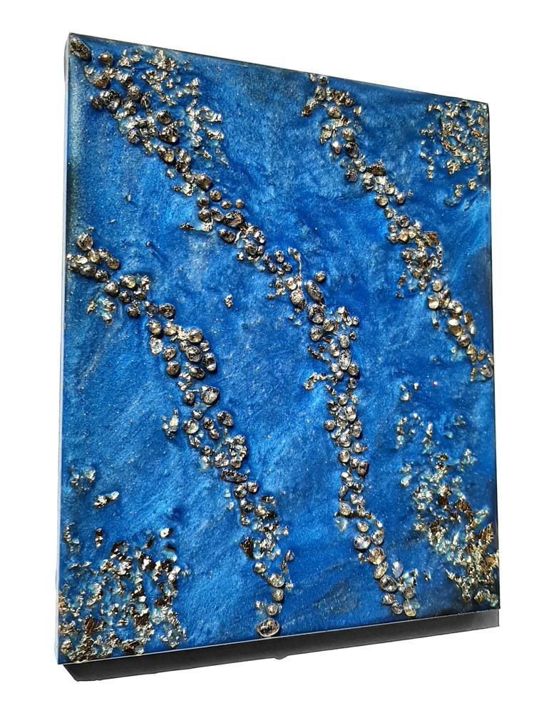 Original Abstract Water Painting by Daria Ripandelli