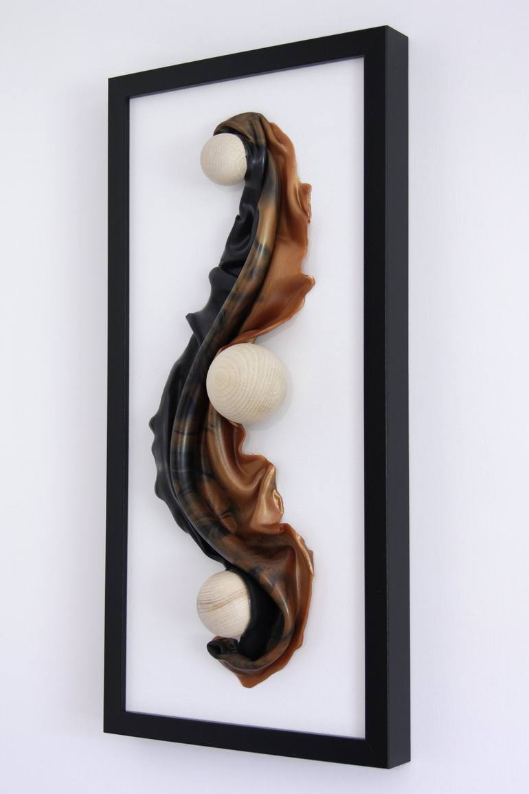 Original Abstract Nature Sculpture by Daria Ripandelli