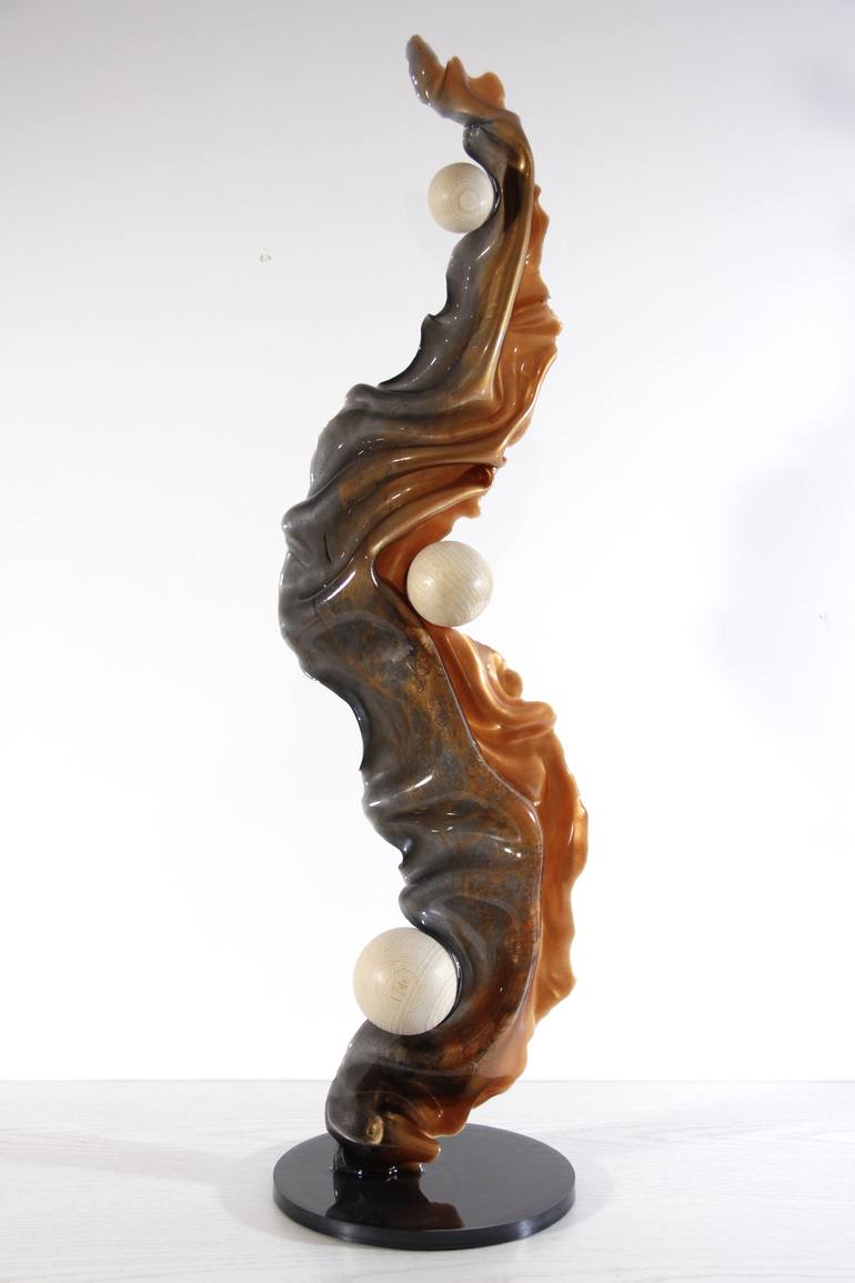 Original Abstract Animal Sculpture by Daria Ripandelli