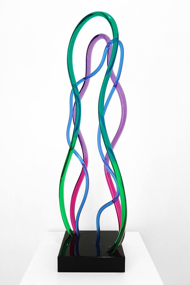 Original Minimalism Abstract Sculpture by Daria Ripandelli