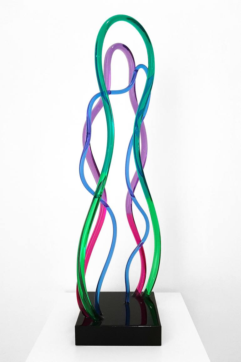 Original Minimalism Abstract Sculpture by Daria Ripandelli