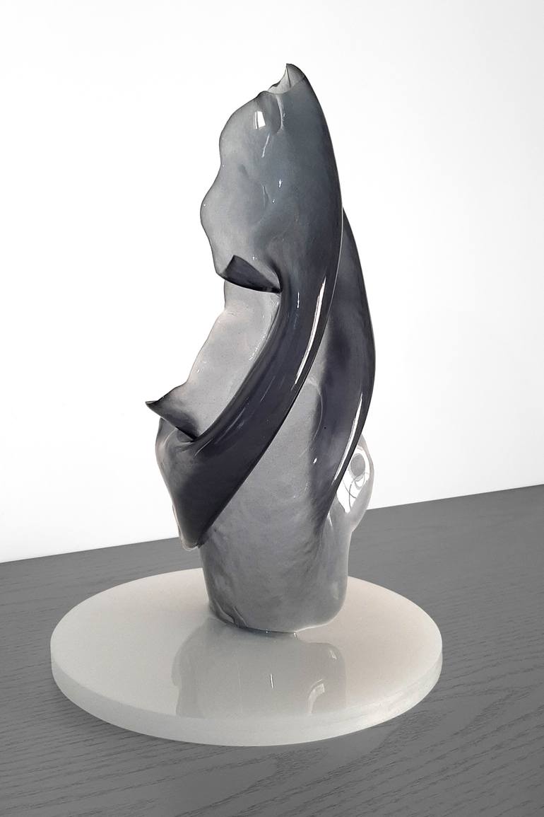 Original Minimalism Abstract Sculpture by Daria Ripandelli
