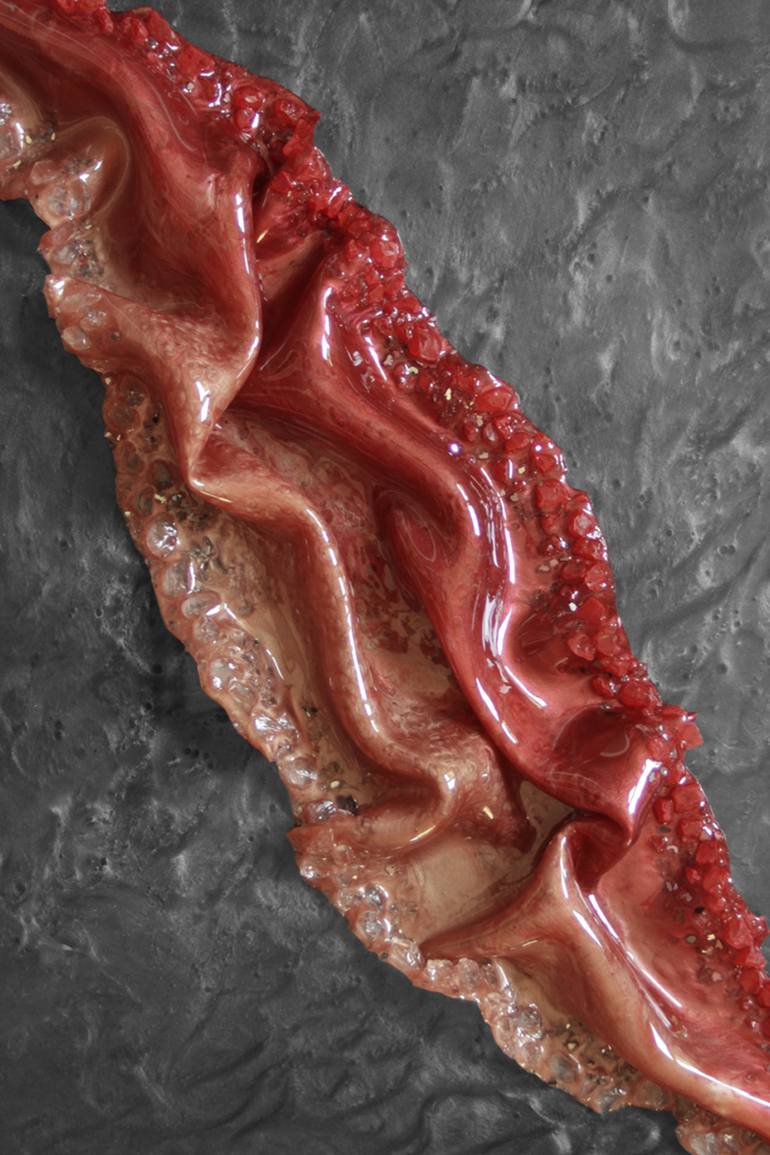 Original Abstract Nature Sculpture by Daria Ripandelli