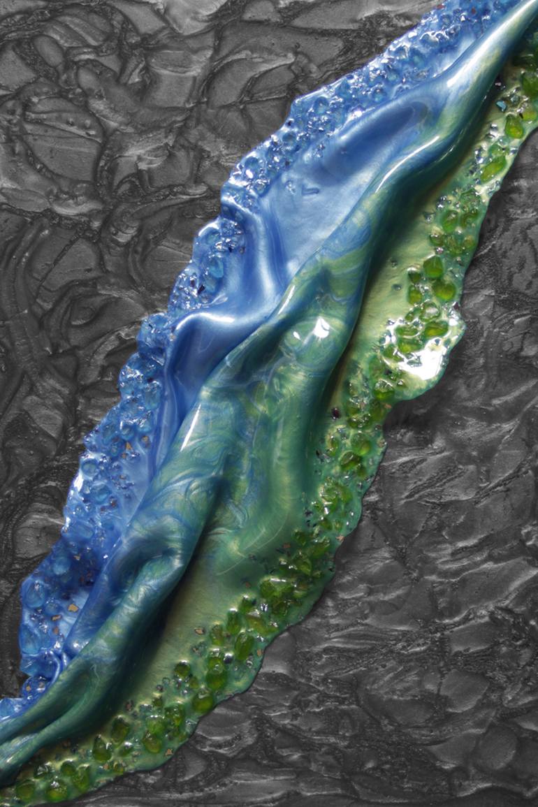 Original Abstract Nature Sculpture by Daria Ripandelli