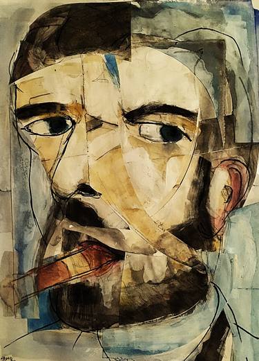 Original Portraiture Pop Culture/Celebrity Painting by Sean Bw Parker