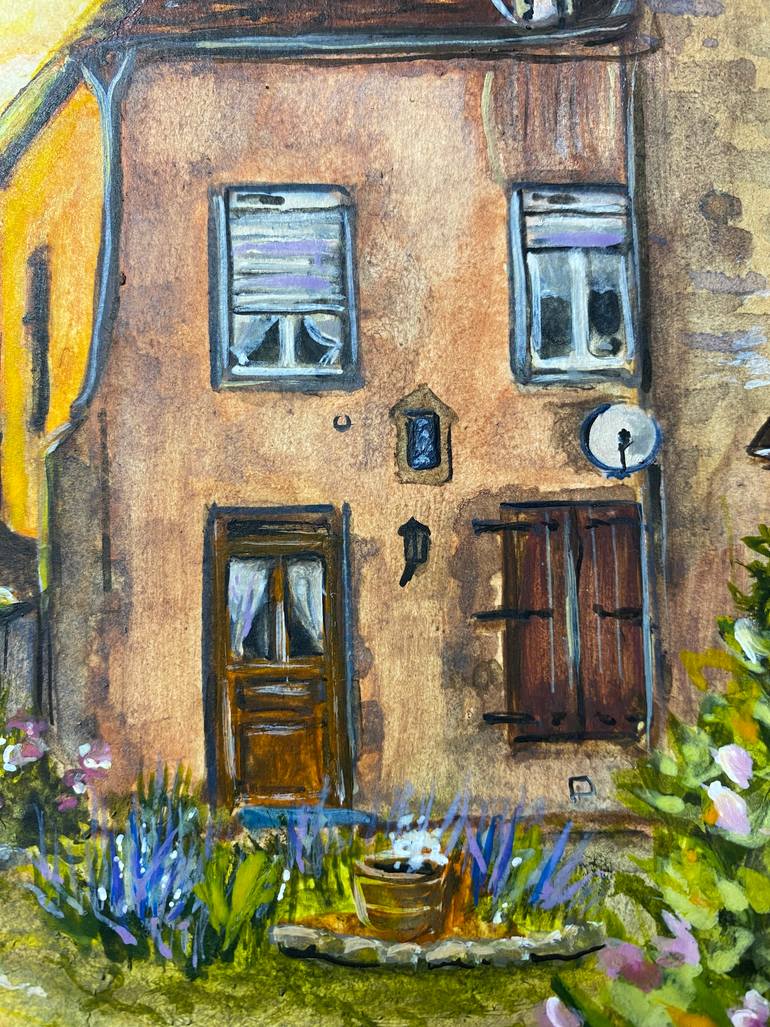 Original Illustration Architecture Painting by Vladimir  Shir