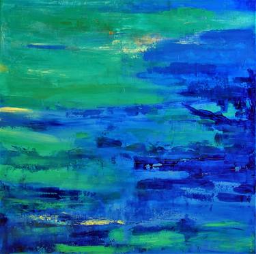 Print of Abstract Seascape Paintings by Ellen Meriny