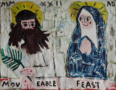 Print of Expressionism Religious Paintings by James Lang