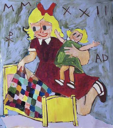 Print of Expressionism Children Paintings by James Lang