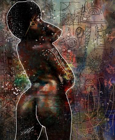 Original Nude Digital by Akintunde Emmanuel Olalekan 