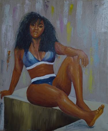 Original Nude Paintings by Akintunde Emmanuel Olalekan