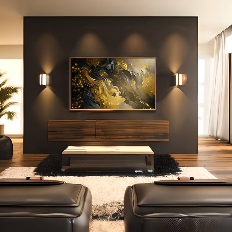 Original Abstract Expressionism Abstract Digital by Bruno Barreira
