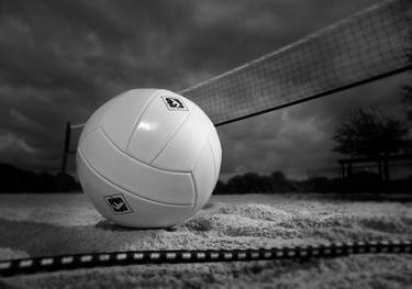 Volleyball, Face Mounted to Plexiglass thumb