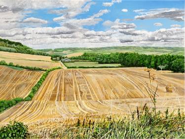 Print of Fine Art Landscape Paintings by Martin Scrase