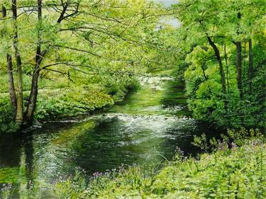 Original Realism Landscape Paintings by Martin Scrase