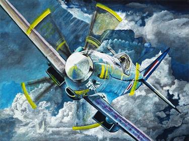 Original Aerial Paintings by Martin Scrase