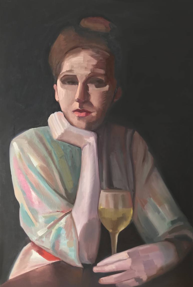 Print of Figurative Portrait Paintings by Feyza Ketenci