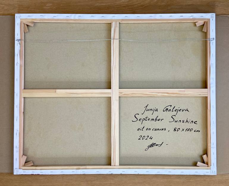 Original Abstract Nature Painting by Junija  Galejeva