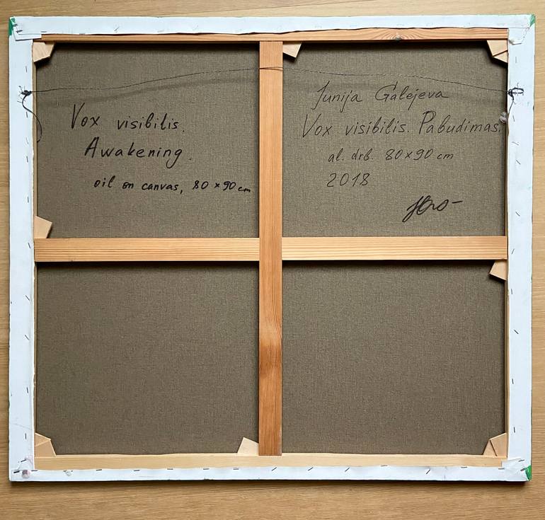 Original Abstract Painting by Junija  Galejeva