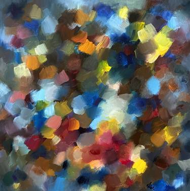 Original Abstract Music Paintings by Junija Galejeva