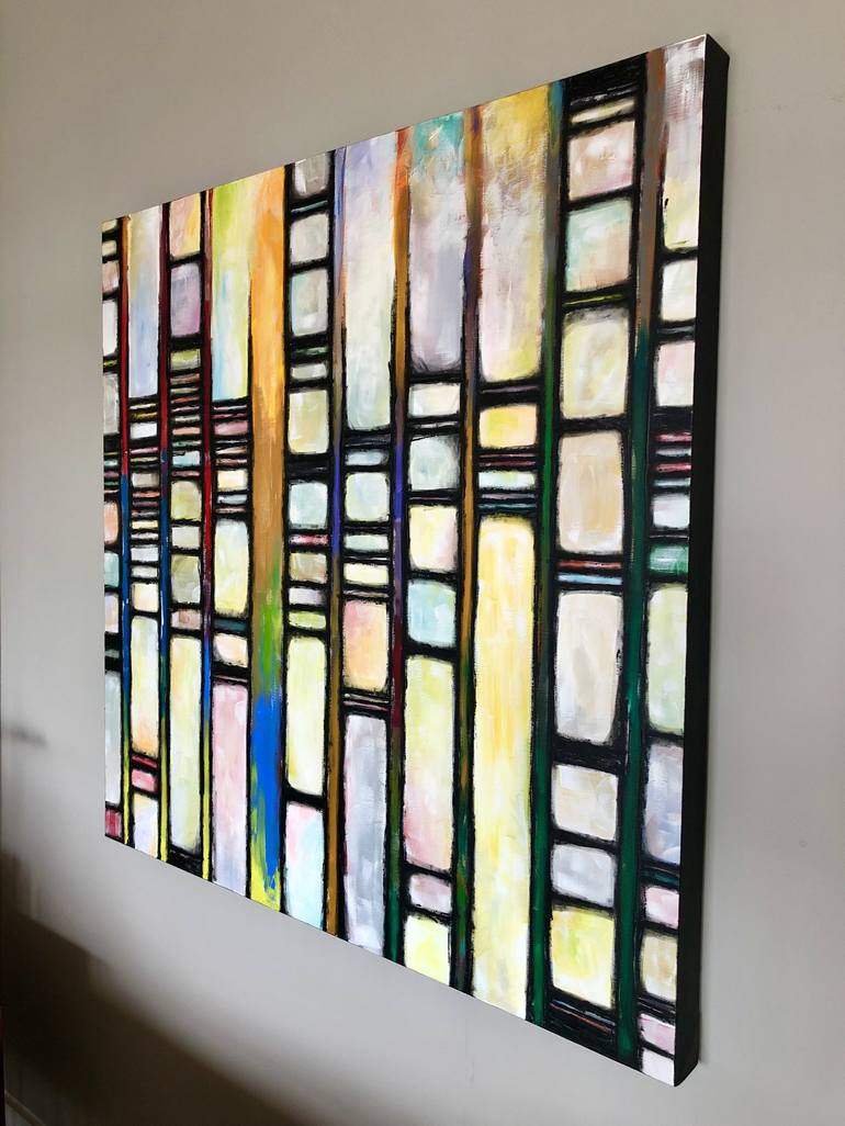 Original Abstract Painting by Ken Womack
