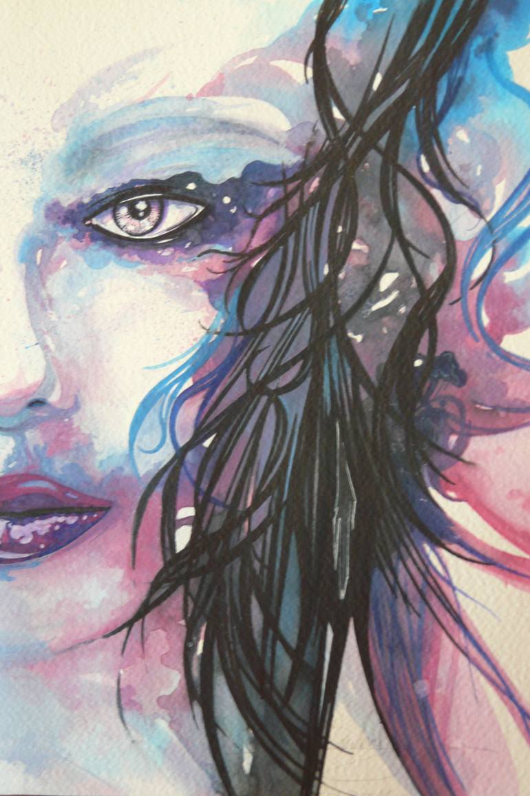 Original Surrealism Women Painting by Federico De Muro