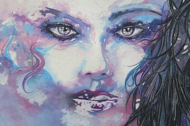 Original Surrealism Women Painting by Federico De Muro