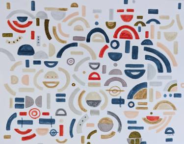 Original Contemporary Abstract Paintings by Aleksandra KożUch