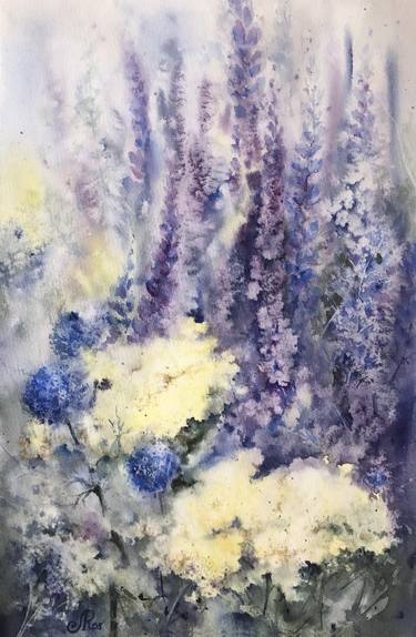 Flower Painting Wildflowers Abstract thumb