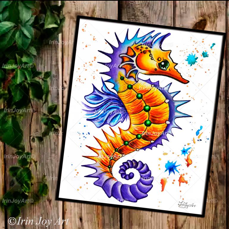 Original Conceptual Abstract Painting by Irinjoyart Art