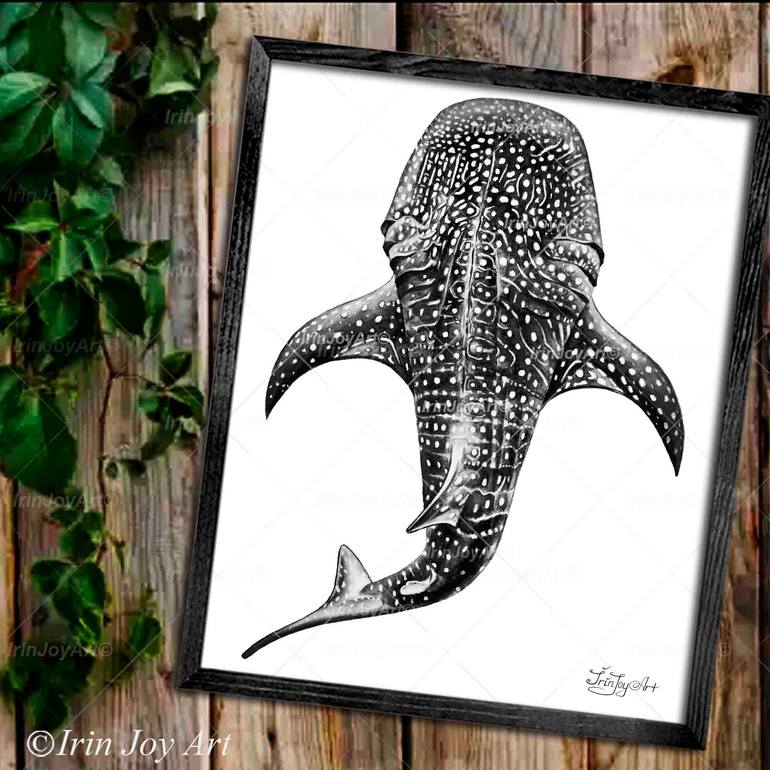 Original Abstract Animal Painting by Irinjoyart Art