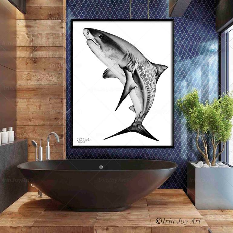 Original Abstract Animal Painting by Irinjoyart Art