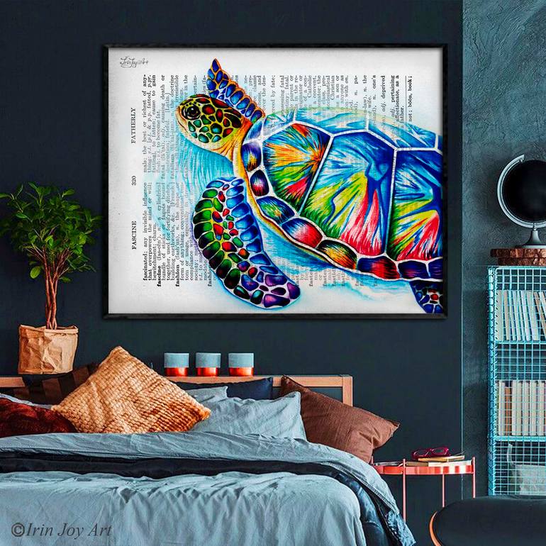 Original Contemporary Abstract Painting by Irinjoyart Art
