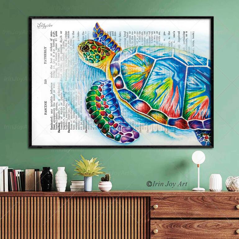 Original Contemporary Abstract Painting by Irinjoyart Art