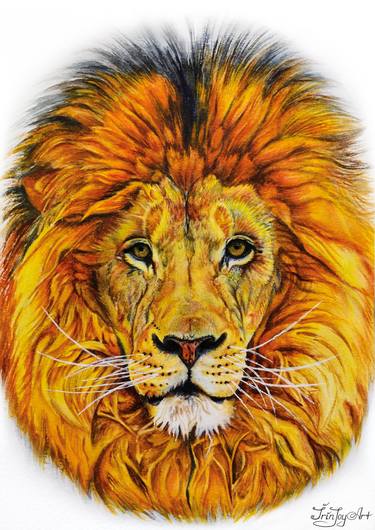 Print of Fine Art Animal Paintings by IrinJoyArt Art