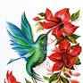 Collection Landscapes, cities, floral, birds, botanic painting