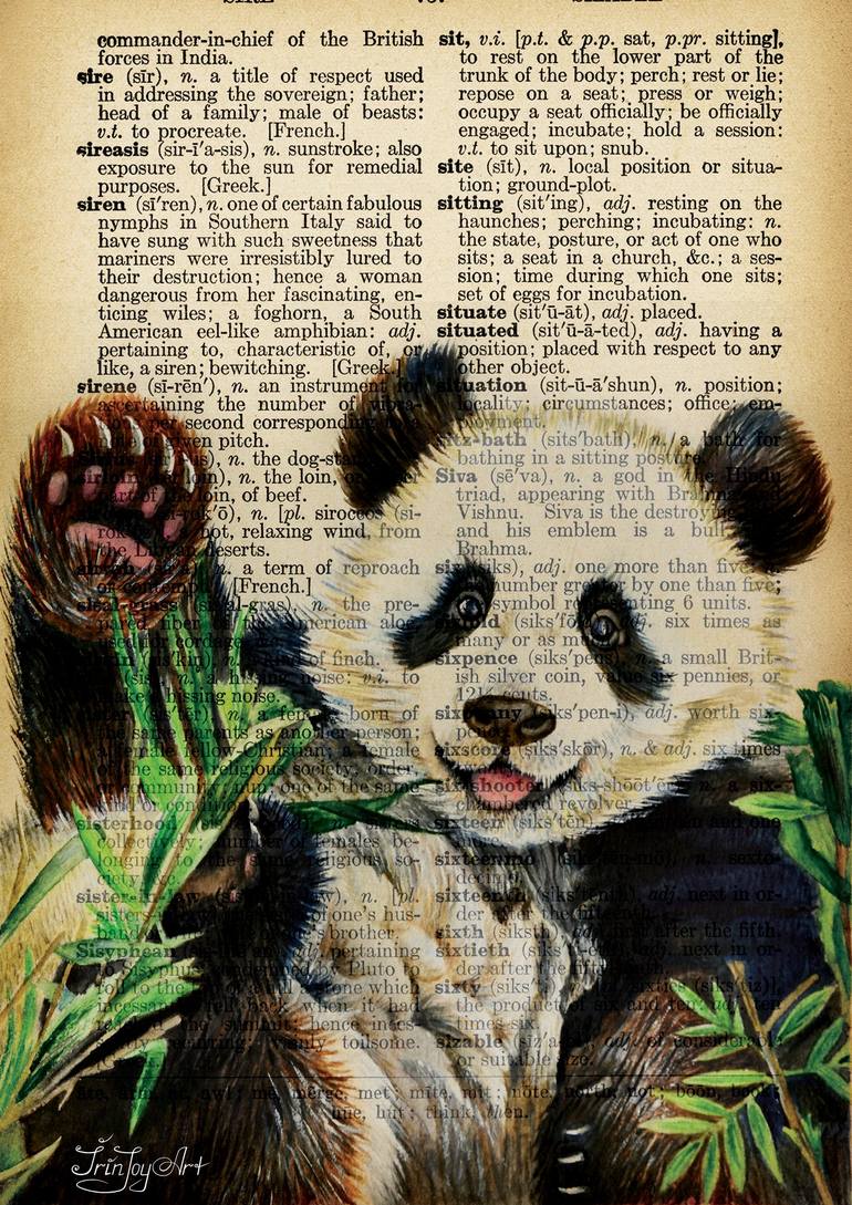 Kawaii Panda | Art Print